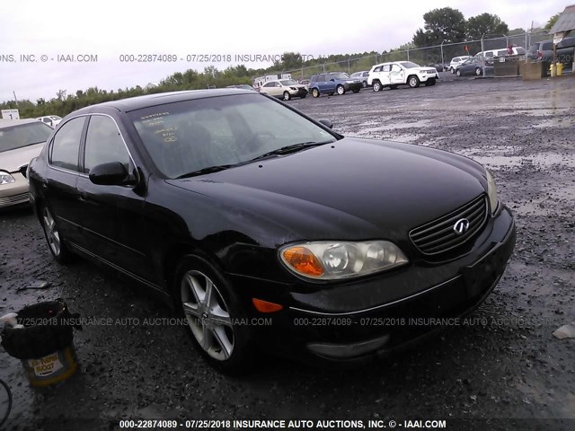 JNKDA31A92T005298 - 2002 INFINITI I35 BLACK photo 1