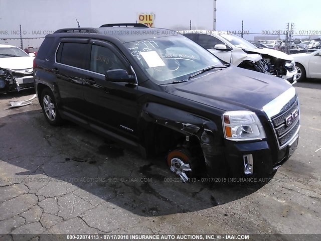 2GKFLWEK2E6297161 - 2014 GMC TERRAIN SLE BLACK photo 1