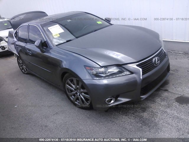 JTHBE1BL3FA007341 - 2015 LEXUS GS 350 GRAY photo 1