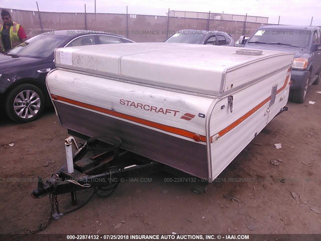 EFGA041923 - 1976 STARCRAFT 7X15 POP UP TRAILER  TAN photo 2