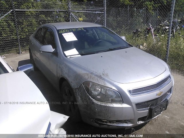 1G1ZC5E03CF163790 - 2012 CHEVROLET MALIBU 1LT SILVER photo 1