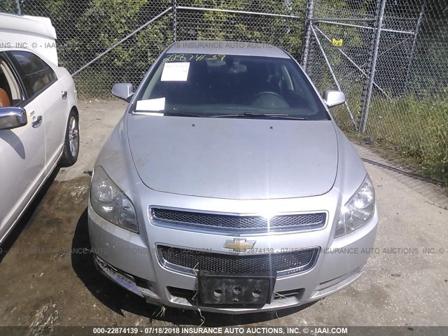 1G1ZC5E03CF163790 - 2012 CHEVROLET MALIBU 1LT SILVER photo 6