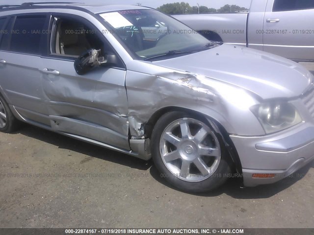 2A8GF78466R638757 - 2006 CHRYSLER PACIFICA LIMITED SILVER photo 6