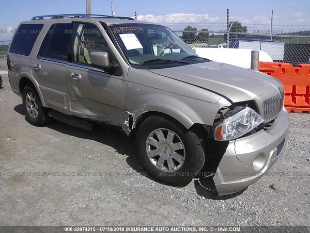5LMFU28R34LJ34043 - 2004 LINCOLN NAVIGATOR TAN photo 1