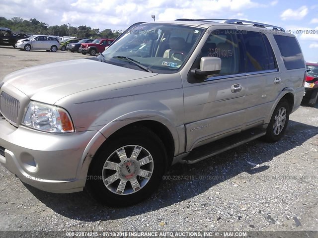 5LMFU28R34LJ34043 - 2004 LINCOLN NAVIGATOR TAN photo 2