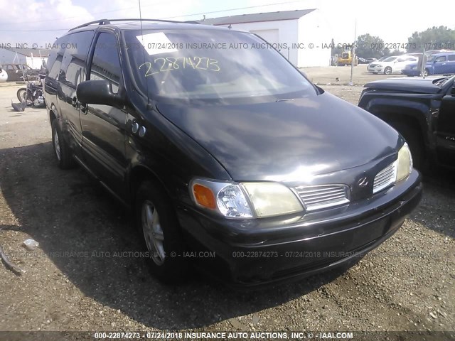 1GHDX03E92D101628 - 2002 OLDSMOBILE SILHOUETTE BLACK photo 1