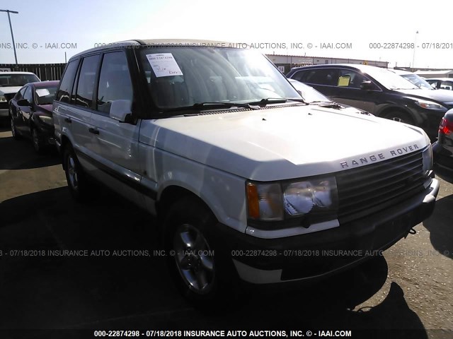 SALPL16411A450797 - 2001 LAND ROVER RANGE ROVER 4.6 SE LONG WHEELBASE WHITE photo 1