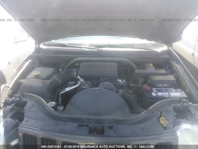 1J4HR48N45C552424 - 2005 JEEP GRAND CHEROKEE LAREDO/COLUMBIA/FREEDOM 灰色 照片 10