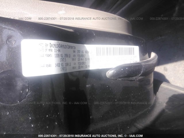 1J4HR48N45C552424 - 2005 JEEP GRAND CHEROKEE LAREDO/COLUMBIA/FREEDOM 灰色 照片 9