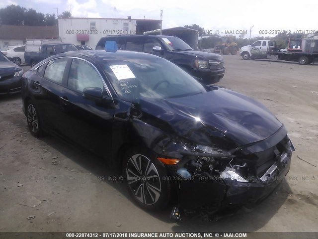 19XFC1F72GE041372 - 2016 HONDA CIVIC EXL PURPLE photo 1