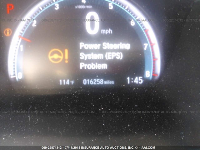 19XFC1F72GE041372 - 2016 HONDA CIVIC EXL PURPLE photo 7