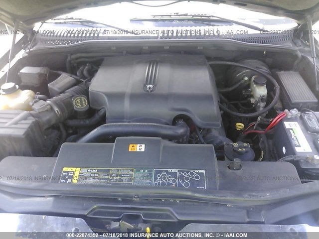 1FMDU85W93UA67111 - 2003 FORD EXPLORER LIMITED 黑色 照片 10