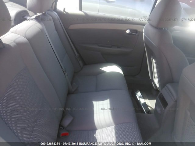 1G1ZB5EB8AF271355 - 2010 CHEVROLET MALIBU LS თეთრი ფოტო 8