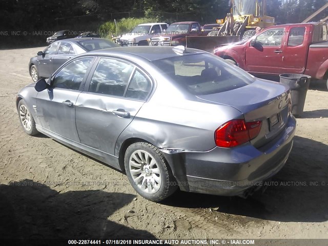 WBAPK53529A514935 - 2009 BMW 328 XI SULEV GRAY photo 3