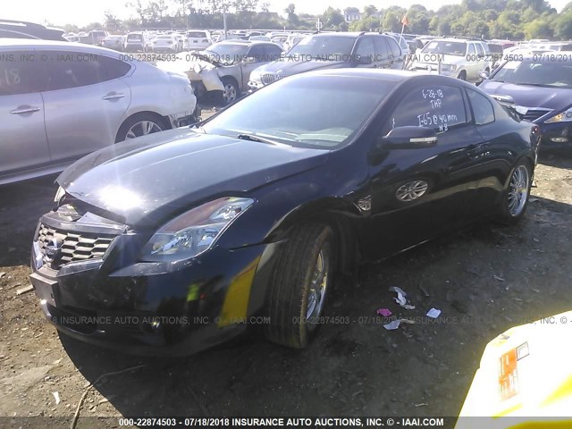 1N4BL24E68C253082 - 2008 NISSAN ALTIMA 3.5SE BLACK photo 2