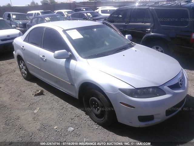 1YVHP80C875M60084 - 2007 MAZDA 6 I Argent photo 1