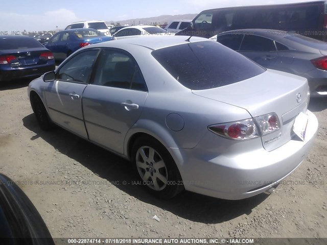 1YVHP80C875M60084 - 2007 MAZDA 6 I SILVER photo 3