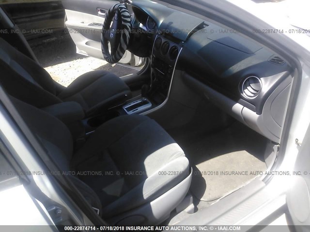 1YVHP80C875M60084 - 2007 MAZDA 6 I Argent photo 5