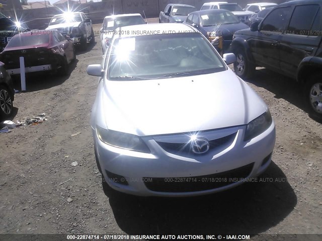 1YVHP80C875M60084 - 2007 MAZDA 6 I Argent photo 6