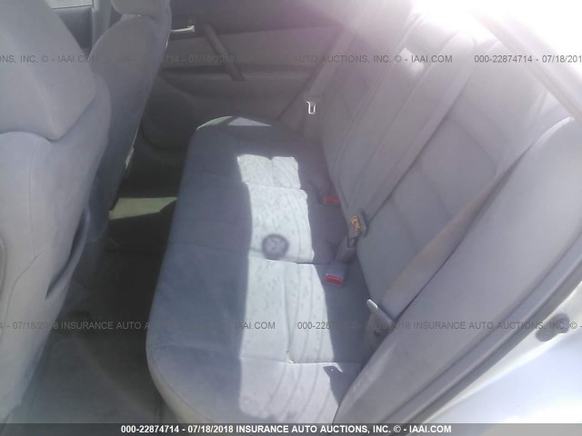 1YVHP80C875M60084 - 2007 MAZDA 6 I Argent photo 8