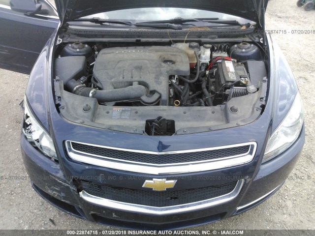 1G1ZC5EB1AF267385 - 2010 CHEVROLET MALIBU 1LT 深蓝色 照片 10