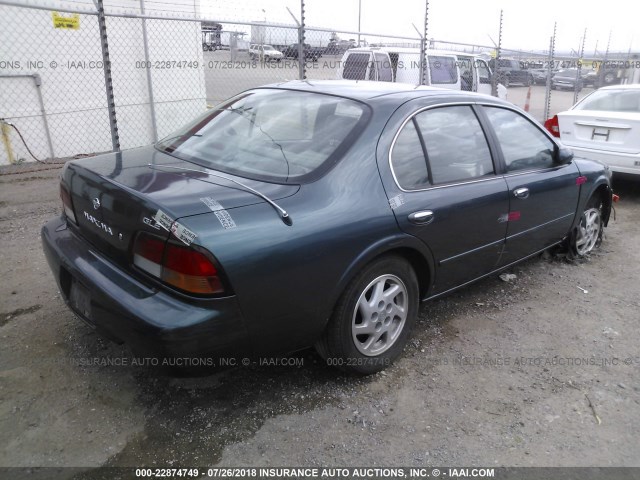 JN1CA21DXWT536004 - 1998 NISSAN MAXIMA GLE/GXE/SE GREEN photo 4