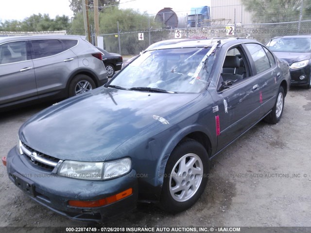 JN1CA21DXWT536004 - 1998 NISSAN MAXIMA GLE/GXE/SE GREEN photo 6