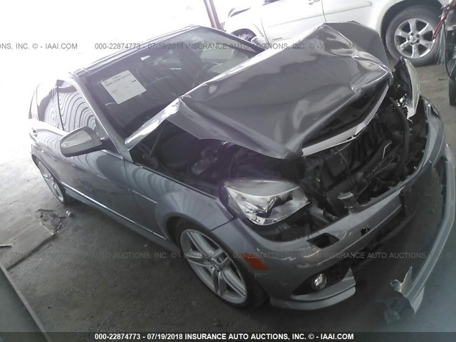 WDDGF56X58F132278 - 2008 MERCEDES-BENZ C 350 GRAY photo 1