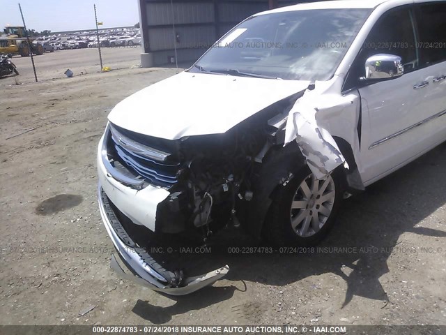 2A4RR8DG9BR609190 - 2011 CHRYSLER TOWN & COUNTRY TOURING L WHITE photo 6