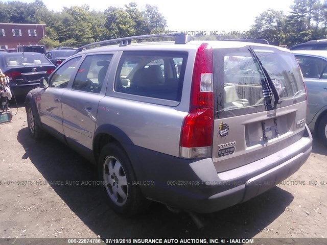 YV1SZ58D711032842 - 2001 VOLVO V70 XC GOLD photo 3