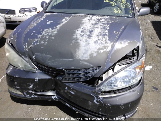 4T1BE30K13U677886 - 2003 TOYOTA CAMRY LE/XLE/SE 灰色 照片 6