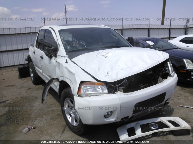 1N6AA0EC4BN322213 - 2011 NISSAN TITAN S/SV/SL/PRO-4X WHITE photo 6