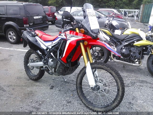 MLHMD4458H5000178 - 2017 HONDA CRF250 L/RL RED photo 1