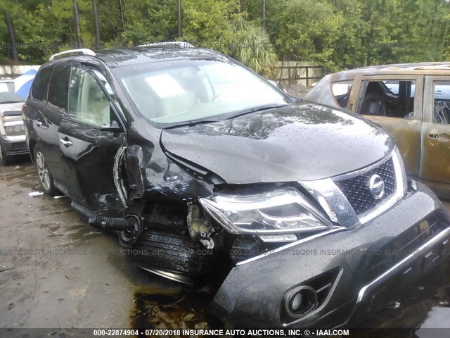 5N1AR2MN6FC688634 - 2015 NISSAN PATHFINDER S/SV/SL/PLATINUM BLACK photo 1