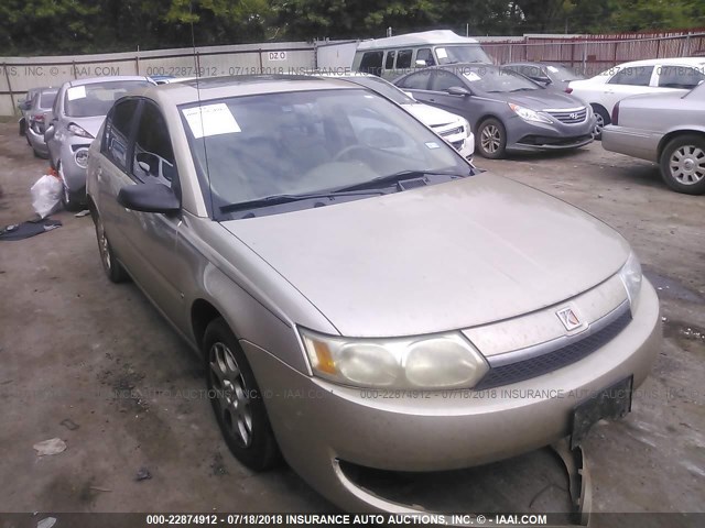 1G8AJ52F24Z109295 - 2004 SATURN ION LEVEL 2 金色 照片 1