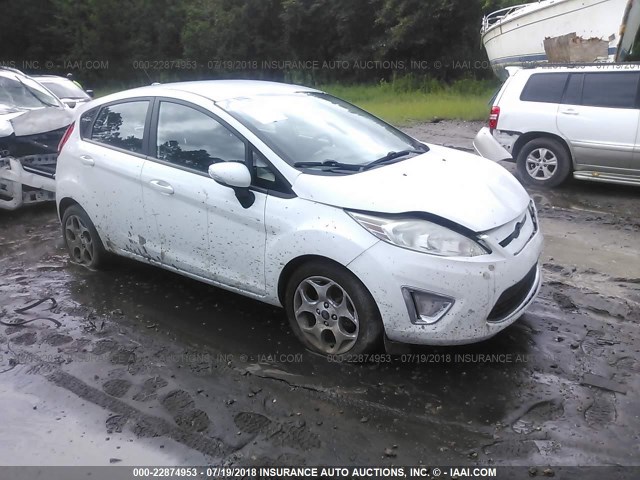 3FADP4FJ0BM186388 - 2011 FORD FIESTA SES WHITE photo 1