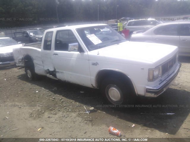 1GTCS14B5D2510234 - 1983 GMC S TRUCK S15 WHITE photo 1