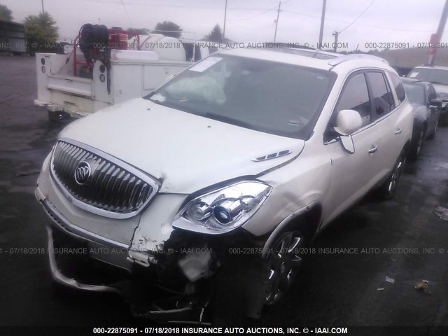 5GAER23D79J219875 - 2009 BUICK ENCLAVE CXL CREAM photo 2