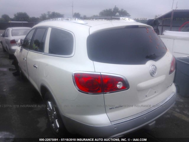 5GAER23D79J219875 - 2009 BUICK ENCLAVE CXL CREAM photo 3