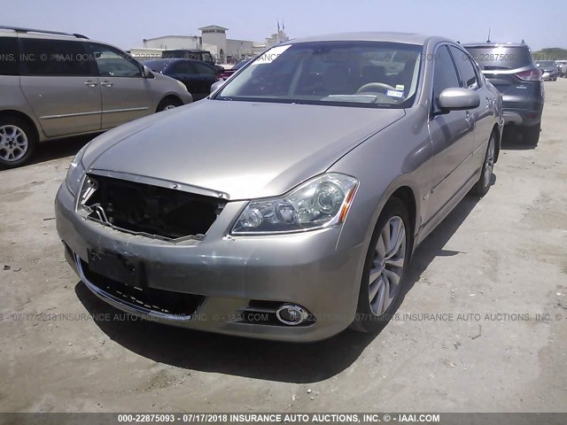 JNKAY01E18M602996 - 2008 INFINITI M35 SPORT TAN photo 2