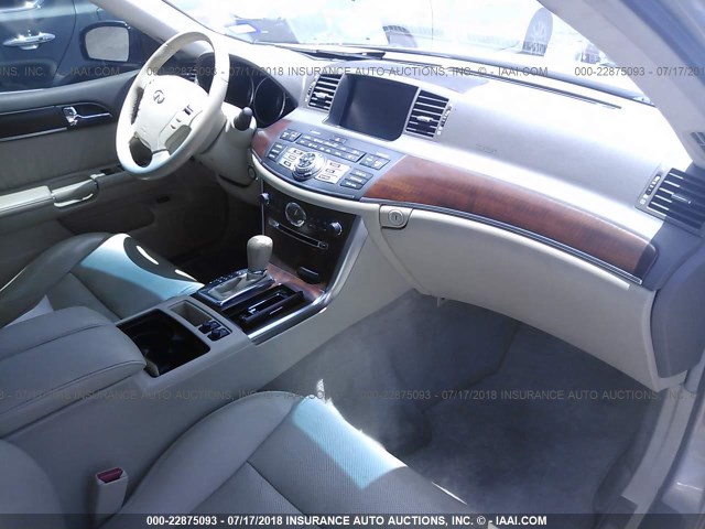 JNKAY01E18M602996 - 2008 INFINITI M35 SPORT TAN photo 5