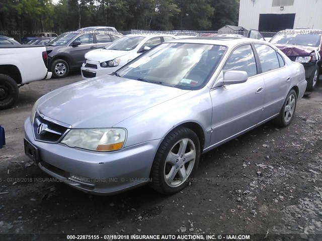 19UUA56893A024385 - 2003 ACURA 3.2TL TYPE-S SILVER photo 2