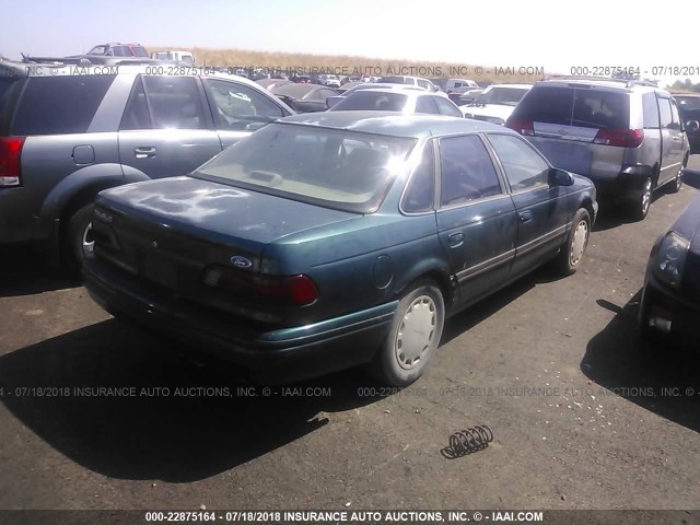 1FALP52U6RG120983 - 1994 FORD TAURUS GL GREEN photo 4