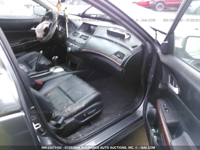 5J6TF3H5XCL002381 - 2012 HONDA CROSSTOUR EXL ნაცრისფერი ფოტო 5