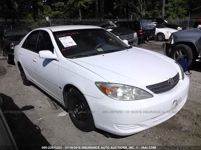 4T1BE32K22U039514 - 2002 TOYOTA CAMRY LE/XLE/SE 白色 照片 1