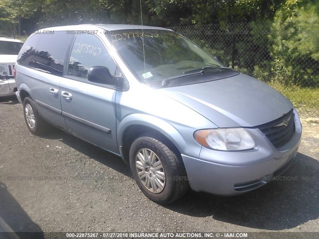 1A4GP45R46B595368 - 2006 CHRYSLER TOWN & COUNTRY  Light Blue photo 1