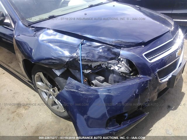 1G1ZA5EU2BF348582 - 2011 CHEVROLET MALIBU LS ლურჯი ფოტო 6