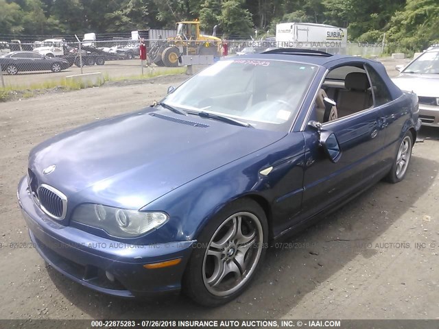 WBABW53425PL49708 - 2005 BMW 330 CI BLUE photo 2