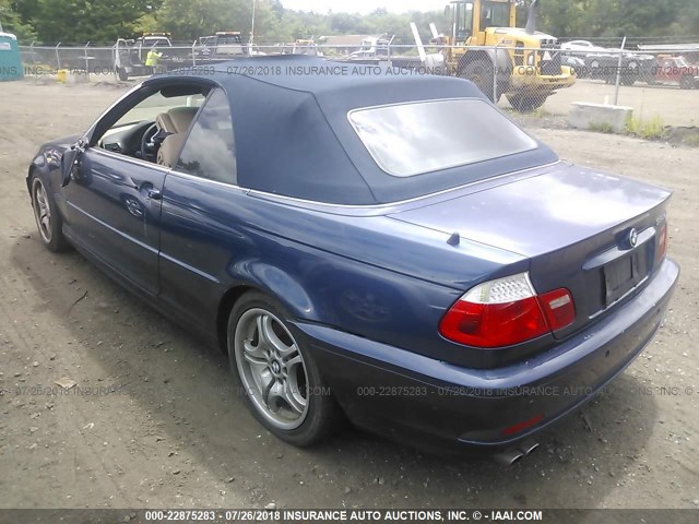 WBABW53425PL49708 - 2005 BMW 330 CI BLUE photo 3