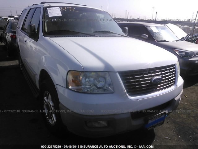1FMRU15W23LB08455 - 2003 FORD EXPEDITION XLT WHITE photo 1
